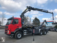 Camião estrado / caixa aberta Volvo FM 400 6x6 Euro 5 Cran Hooklift Winch