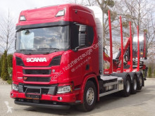 Camion grumier Scania R R500 XT 8x4 EURO6 Holztransporter wie NEU!