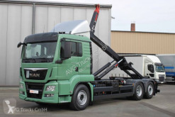 Camion polybenne MAN TGS 26.440 6X2 HIAB Intarder ACC LGS EBA