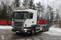 Camion Scania G480 LB 8x4 Hook truck polybenne occasion