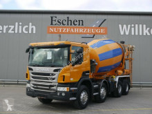 Teherautó Scania P P 360 8x4, 9 m³ Intermix, Klima, Manuell, EUR5 használt betonkeverő beton