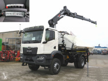 Camion benne MAN TGM 3 18.320 4x4 BB 2-Achs Allradkipper Kran Funk+Greiferst.