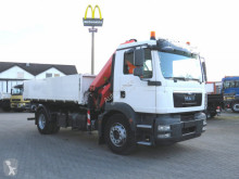 MAN TGM TG-M 18.290 K 4x2 2-Achs Kipper Kran truck used tipper