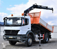 Camión Mercedes Axor 1824 Kipper 3,80m + Kran*Topzustand caja abierta usado