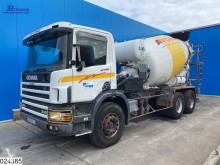 Camião betão betoneira / Misturador Scania 114 340 Manual, Stetter, Steel suspension