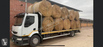 Camion plateau porte paille Renault Midlum 280.18 DXI