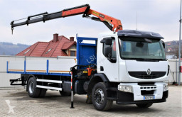 Camion plateau Renault Premium 320 DXI Pritsche 8,30m+Kran/Funk*