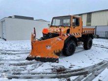 Camión volquete volquete trilateral Unimog U1450