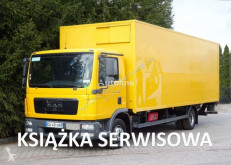 Camión MAN TGL 12.180 EURO 5 kontener winda klapa poduszki furgón usado