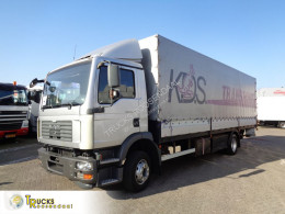 Caminhões caixa aberta com lona MAN TGM 12.240