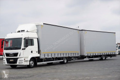 Ensemble routier rideaux coulissants (plsc) MAN TGL / 12.250 / ACC / EURO 6 / ZESTAW PRZEJAZDOWY + remorque rideaux coulissants