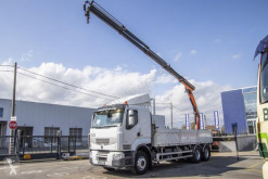 Camion plateau standard Renault LANDER 430 DXI -6X4+PALFINGER PK18/4