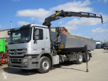 Camion benne Mercedes Actros 2544 L6x2 3-Achs Kipper Kran 4xhydr+Greiferst