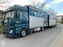 Camión remolque Mercedes Actros Actros 1845 BigSpace/E6/Edscha Jumbo ZUG lona corredera (tautliner) usado