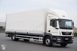 Ciężarówka MAN TGM / 18.250 / E 6 / ACC / SKRZYNIOWY + WINDA Plandeka używana