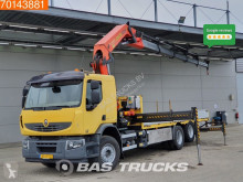 Camión caja abierta Renault NL-Truck Crane Kran Palfinger PK42502 Liftachse