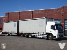 Lastbil med släp Volvo FM skjutbara ridåer (flexibla skjutbara sidoväggar) begagnad