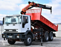 Teherautó Iveco EUROTRAKKER 380 *KIPPER 5,20m + PK 15002 / 6x4 használt plató