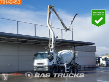 Camion Iveco Trakker 410 béton malaxeur + pompe occasion