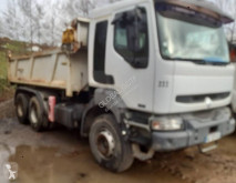 Teherautó Renault Kerax 420 használt hátra és egy oldalra billenő kocsi
