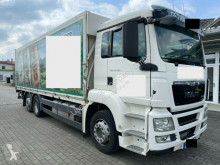 Camión caja abierta transporte de bebidas MAN TGS TGS 26.360 LL 6x2 Schwenkwand Getränkewg. m. LBW