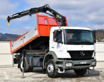 Camión volquete Mercedes Axor 1828 Kipper 4,40m + HIAB 099 HIDUO/FUNK !