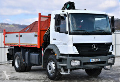 Camion Mercedes Axor 1828 Kipper 4,40m + HIAB 099 HIDUO/FUNK ! plateau occasion