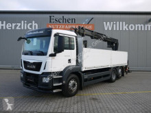 Kamion plošina bočnice MAN TGS TGS 26.440 6x2-4BL*HIAB 166K PRO*Lift/Lenk*EURO6