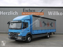 Camión lona corredera (tautliner) Mercedes Atego 1224 L Atego Pritsche Plane, 1. Hand, Schalter