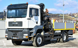 Camión MAN TGA 18.480 Pritsche 4,80m + HIAB300-3 / 4x4 !! caja abierta usado
