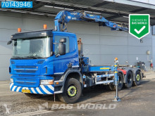 Camión Scania P 380 Gancho portacontenedor usado