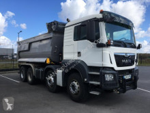 Camion benne MAN TGS 41.460 8X4 BB Benne Ronde Meiller + Bâchage