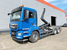 Camión Gancho portacontenedor MAN TGS 26.480 6x4 BL 26.480 6x4 BL, Navi, MEILLER Abroller, Funk
