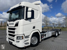 Camión portacontenedores Scania R500 6X2 BDF EURO 6 RETARDER NEXT GEN FULL AIR