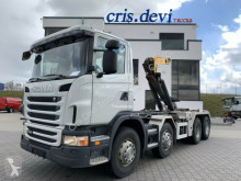 Scania hook arm system truck G G440 8x4 Moser Haken Zusatzhydraulik Retarder