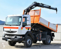 Camion Renault MIDLUM 220D Kipper 3,70m+HIAB 099CL / 4x4!! plateau occasion