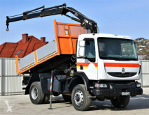 Camion benne Renault MIDLUM 220D Kipper 3,70m+HIAB 099CL / 4x4!!