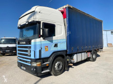 Camião caixa aberta com lona Scania R 164L