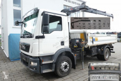 Camion tri-benne MAN TGM TG-M 15.250 BL 2-Achs Kipper Kran Hiab 088 B-2