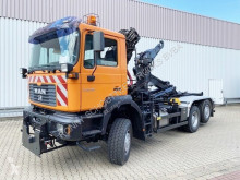 Camion MAN 28.360 6x6 Knickhaken mit Kran HIAB 085E 28.360 6x6 Knickhaken mit Kran HIAB 085E polybenne occasion