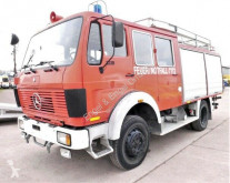 Camion pompiers Mercedes 1019 AF LF16 4x4 DoKA AHK Feuerwehrwagen SFZ LÖS