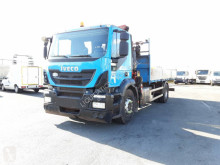 Camión caja abierta teleros Iveco Stralis Hi-Street Euro6 Crane truck