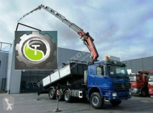 Ciężarówka platforma Mercedes Actros 3548 8x4 FASSI F455 Crane Fly Jib Kipper