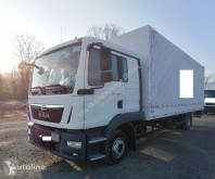MAN ponyvával felszerelt plató teherautó TGL TGL 12.220 4x2 Euro 6 Pritsche / Plane L-Haus LBW AHK (47)