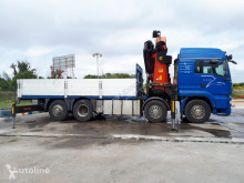 Camion plateau MAN 480 8X2 PALFINGER 56002+JIB AÑO 2005