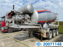 MOL Baryval 12 M³ semi-trailer used concrete mixer concrete