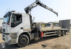 Iveco heavy equipment transport truck GRUE HIAB 144.2