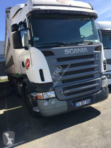 Camion Scania R420 bétaillère porcins occasion
