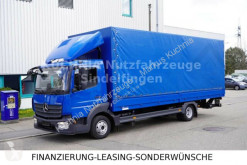 Teherautó Mercedes Atego Atego 823L Pritsche 7,23m LBW Klima Automatik E6 használt ponyvával felszerelt plató