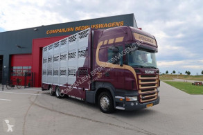 Caminhões Scania R 420 reboque de gados transporte de gados bovinos usado